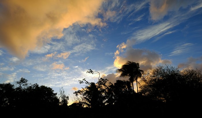 end of a st lucia day
