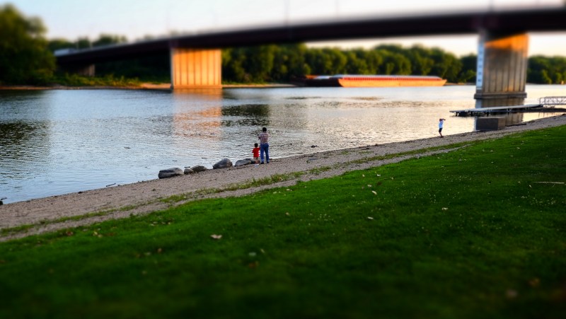 a father and his boys