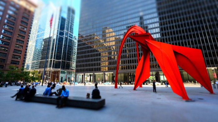 Calder's Flamingo 1
